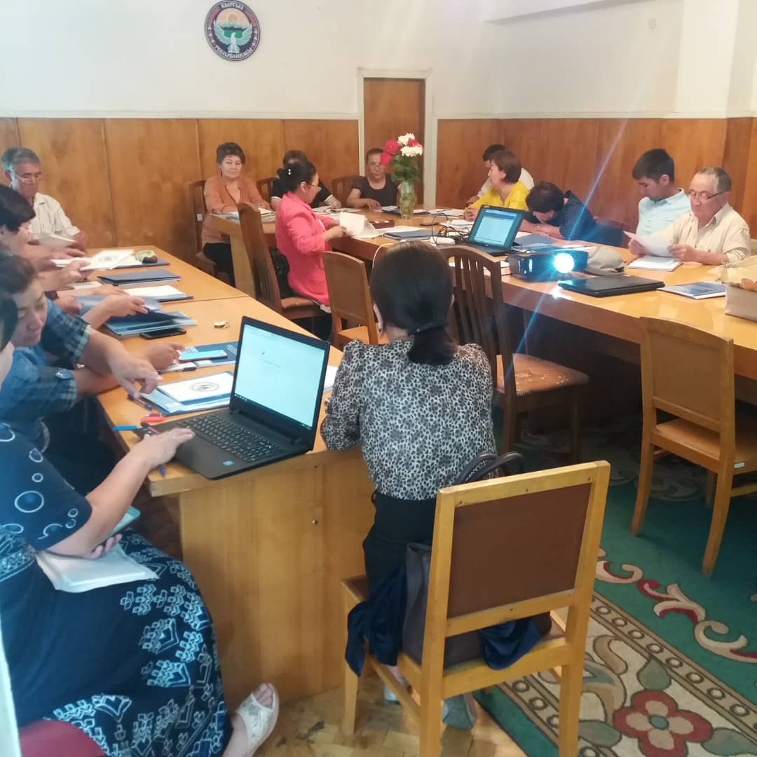 В городе Токтогул, был проведен курс: «Формирование и исполнение местных бюджетов»