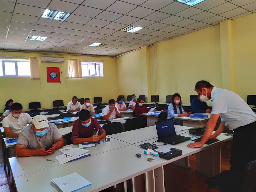 Учебный центр Министерства финансов КР возобновил очный формат обучения