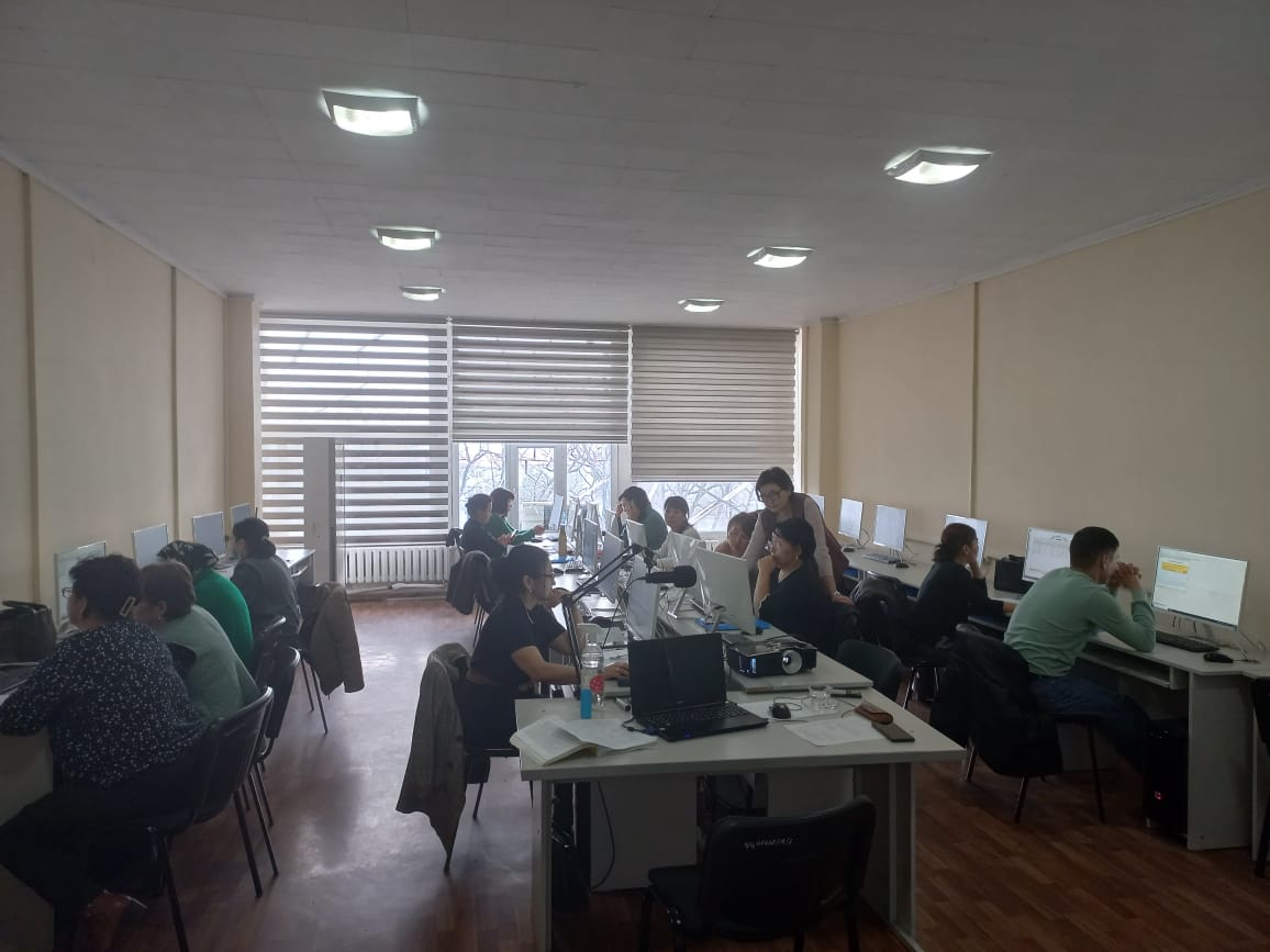 В Учебном центре Министерства финансов Кыргызской Республики с 14  по 18 марта  2022 года, прошел обучающий курс по теме: «1С:Бухгалтерия для бюджетных организации»